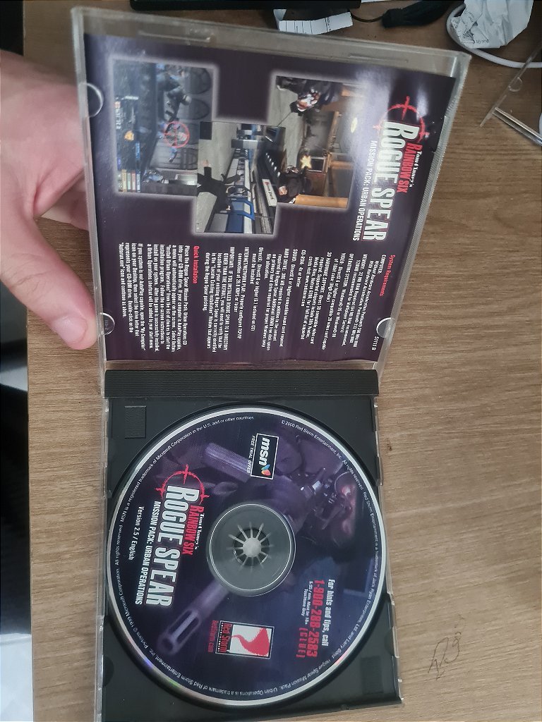 Jogo Pc Rogue Spear Misson pack Original – imagem 2