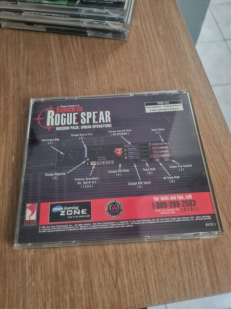 Jogo Pc Rogue Spear Misson pack Original – imagem 3