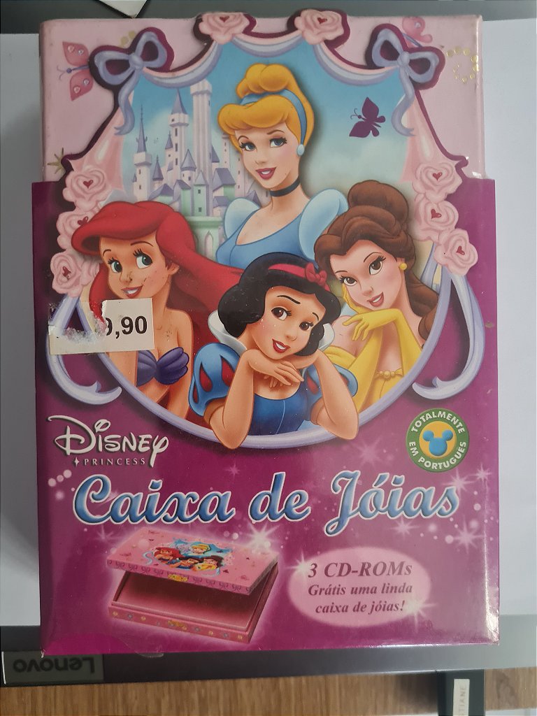Jogo Pc Disney Princess Caixa de Jóias Original