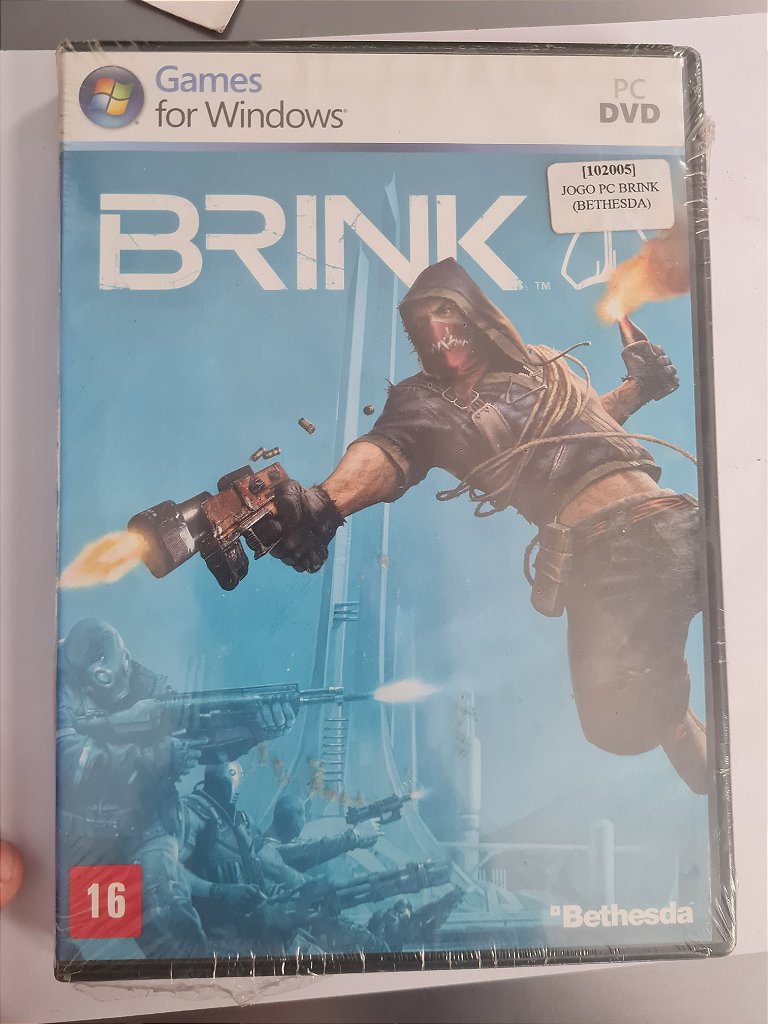 Jogo Pc Brink Lacrado Original