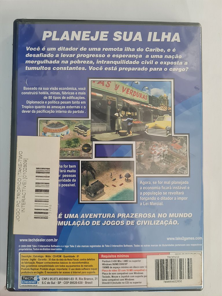 Jogo Pc Trópico Lacrado Original – imagem 2