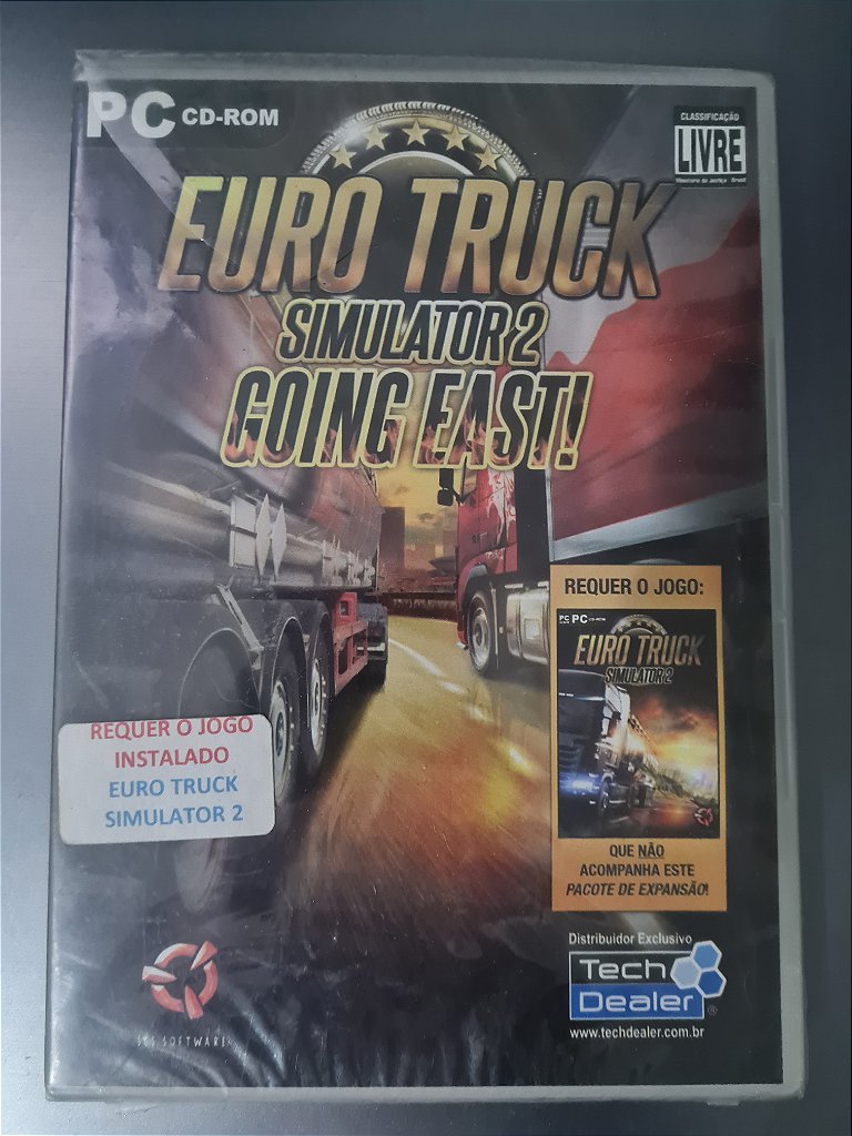 Jogo Pc Euro Truck Simulator 2 Going West Lacrado Original