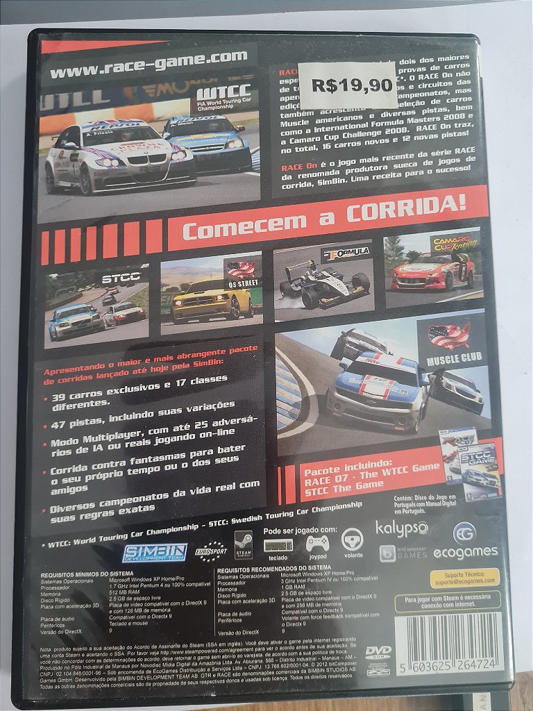 Jogo Pc Race on Lacrado Original – imagem 2