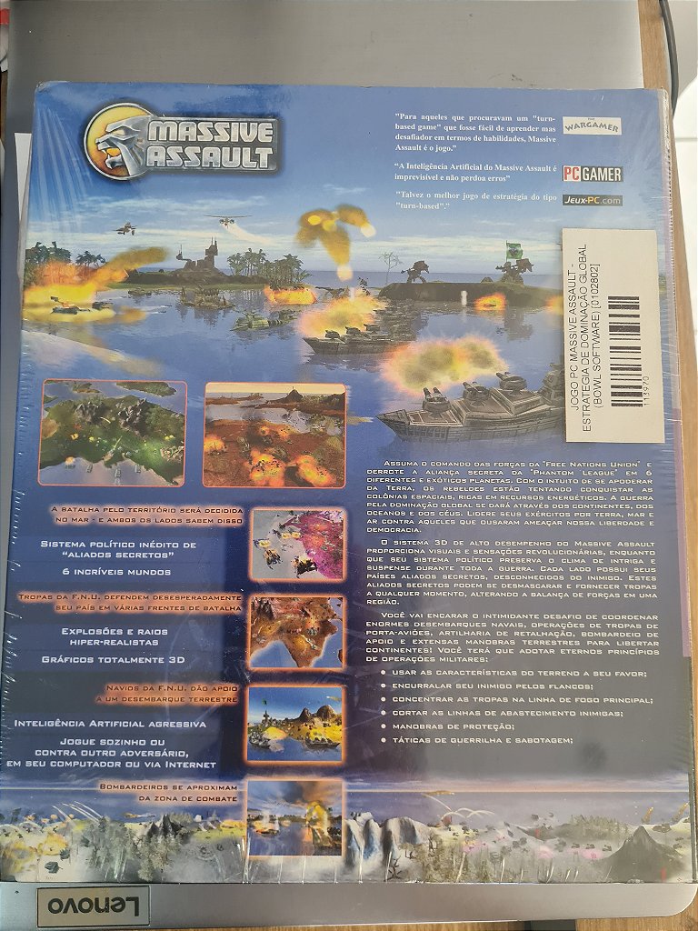 Jogo Pc Massive Assault Lacrado Big Box Original – imagem 3