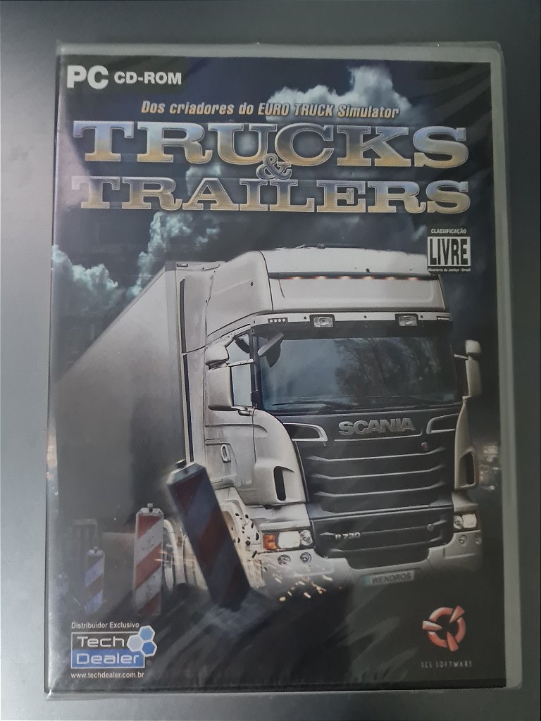Jogo Pc Truck and Trailers Lacrado Original