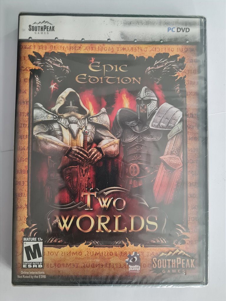 Jogo Pc Two Worlds Epic Edition Lacrado Original