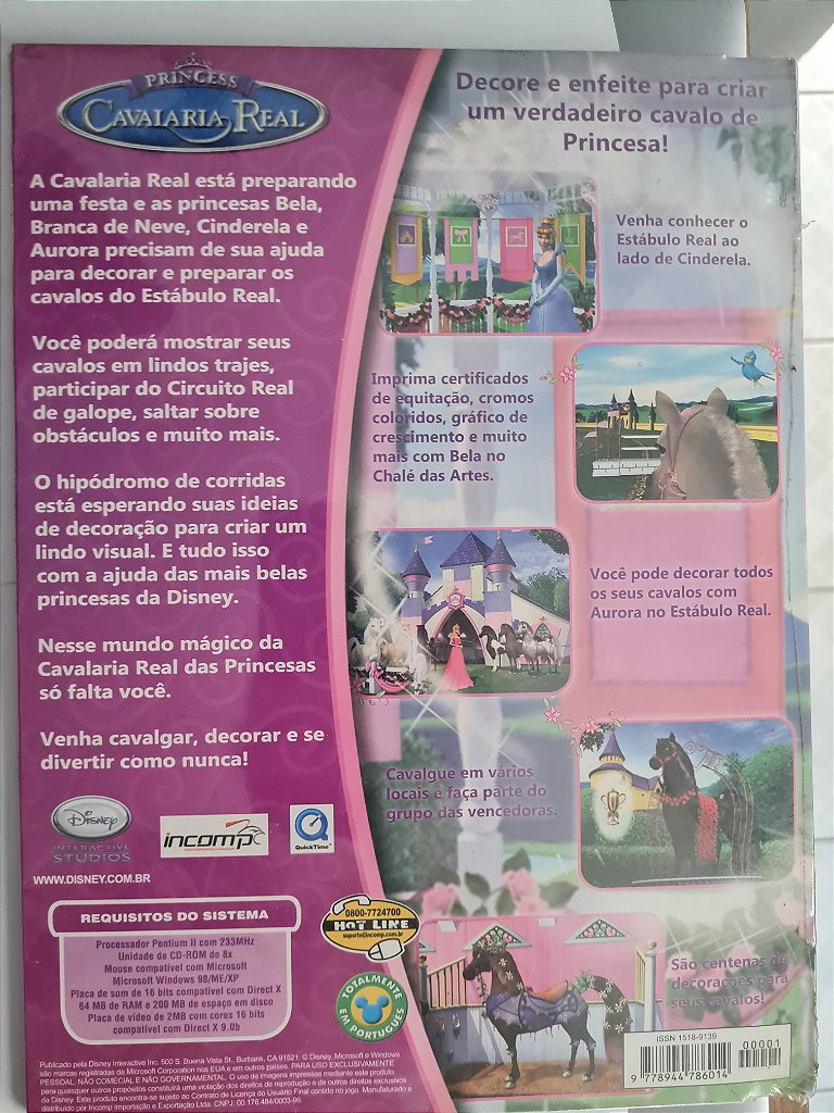 Jogo Pc FullGames Disney Princess Cavalaria Real Lacrado Original – imagem 2
