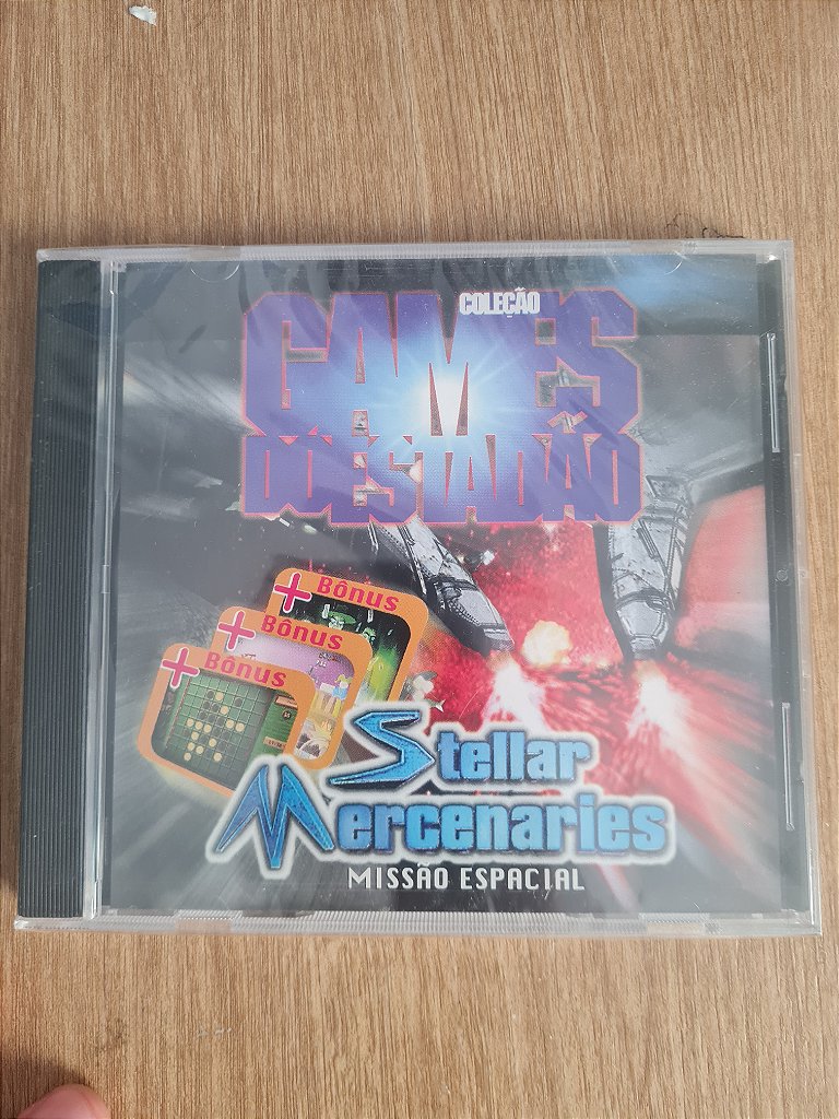 Jogo para PC Stellar Mercenaries Missão Espacial Lacrado Original