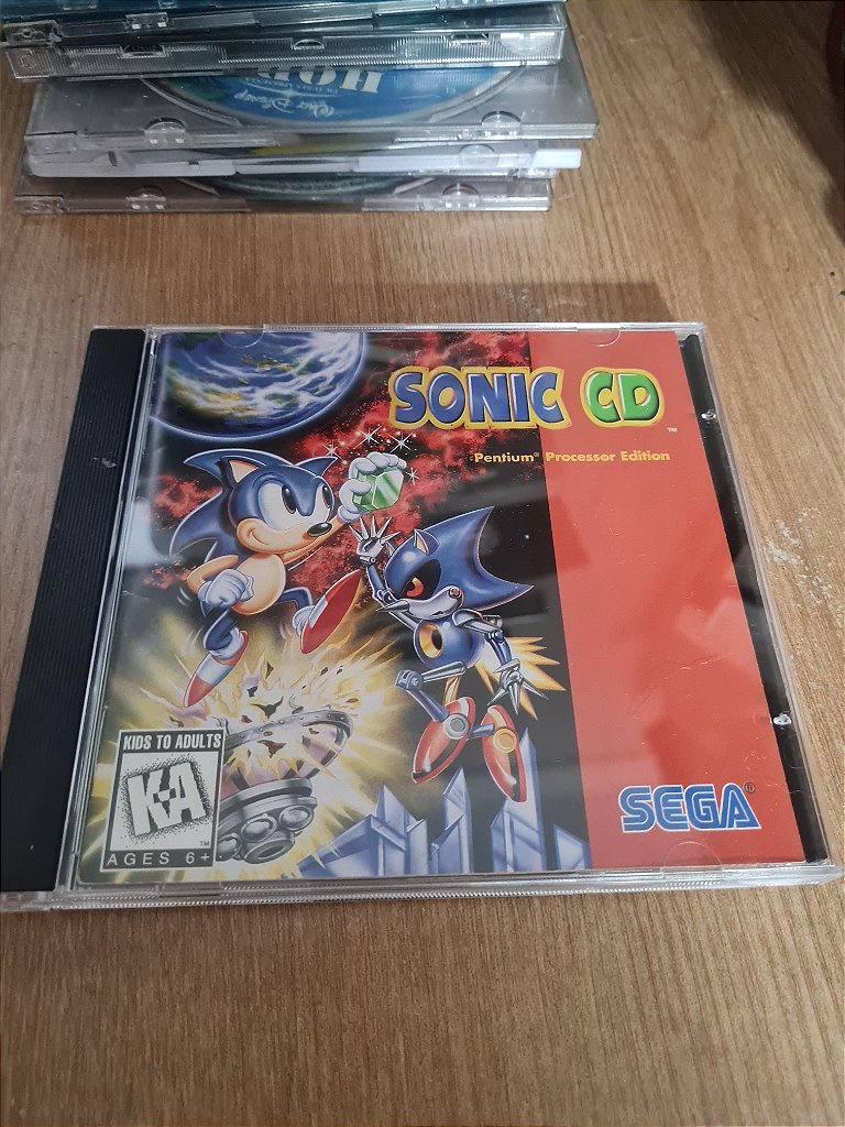 Jogo para PC Sonic CD Pentium Processor Edition Original