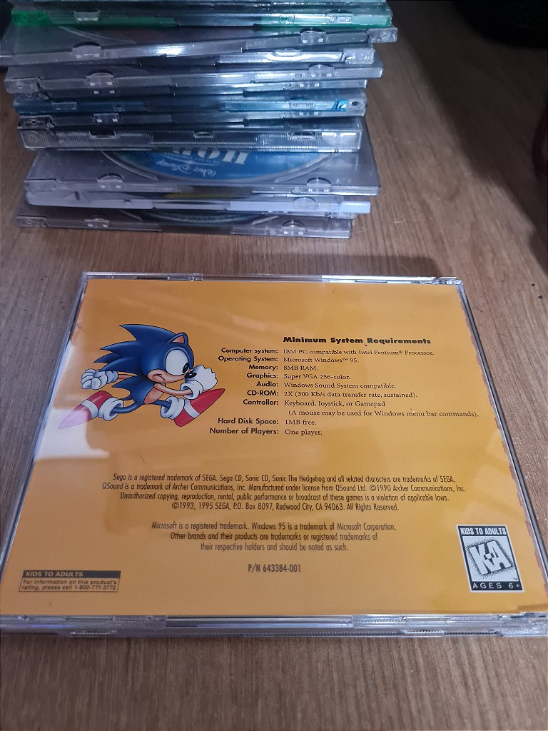 Jogo para PC Sonic CD  Pentium Processor Edition Original – imagem 3