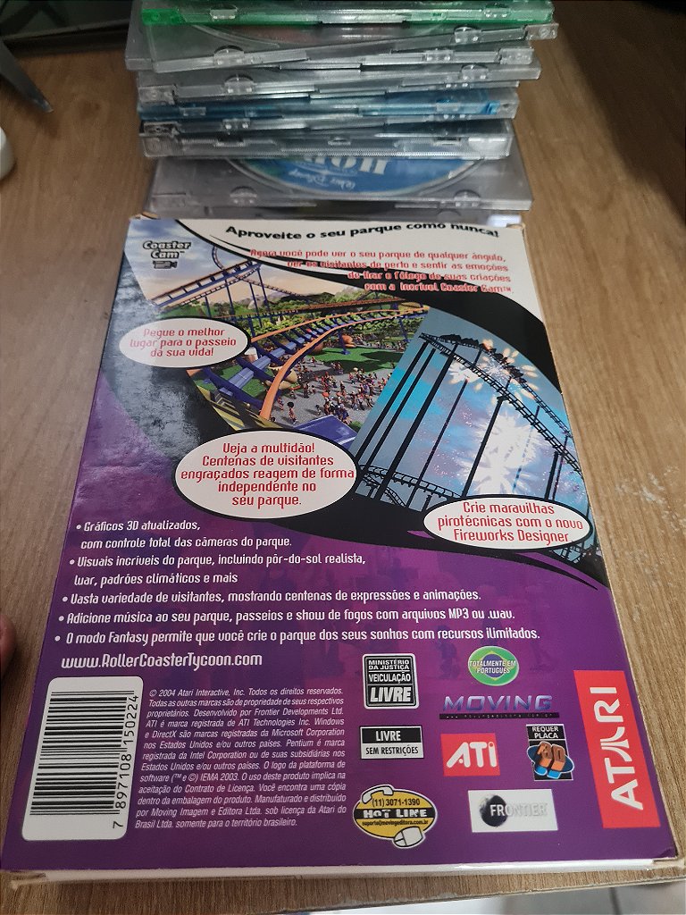 Jogo para PC RollerCoaster Tycoon 3 Big Box Original – imagem 3