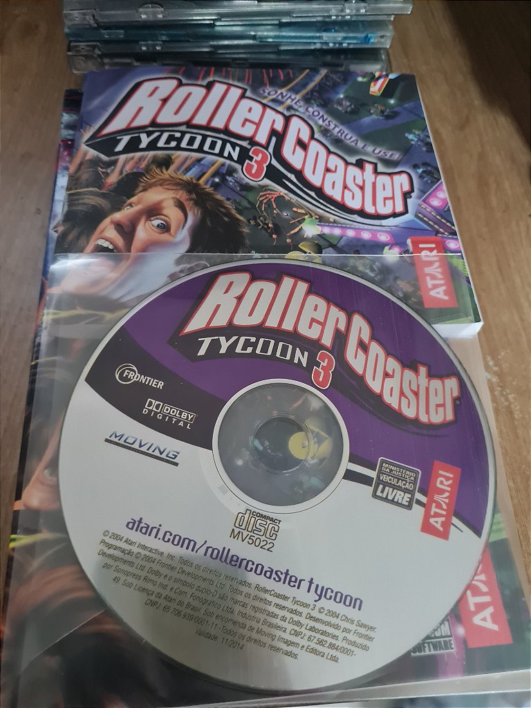 Jogo para PC RollerCoaster Tycoon 3 Big Box Original – imagem 4