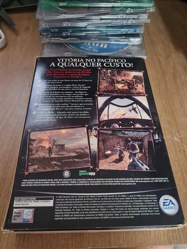 Jogo para PC Medal of Honor: Pacific Assault Big Box Original – imagem 3