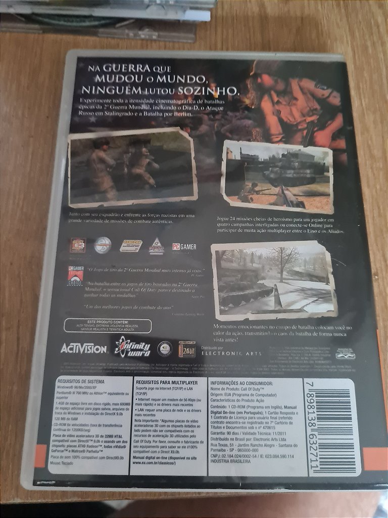 Jogo para PC Call of Duty Game of the Year Edition Original – imagem 3