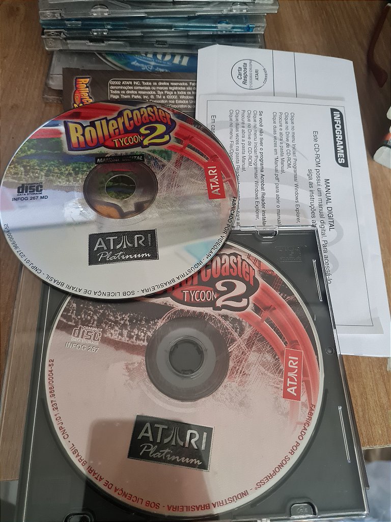 Jogo para PC RollerCoaster Tycoon 2 big box Original – imagem 4