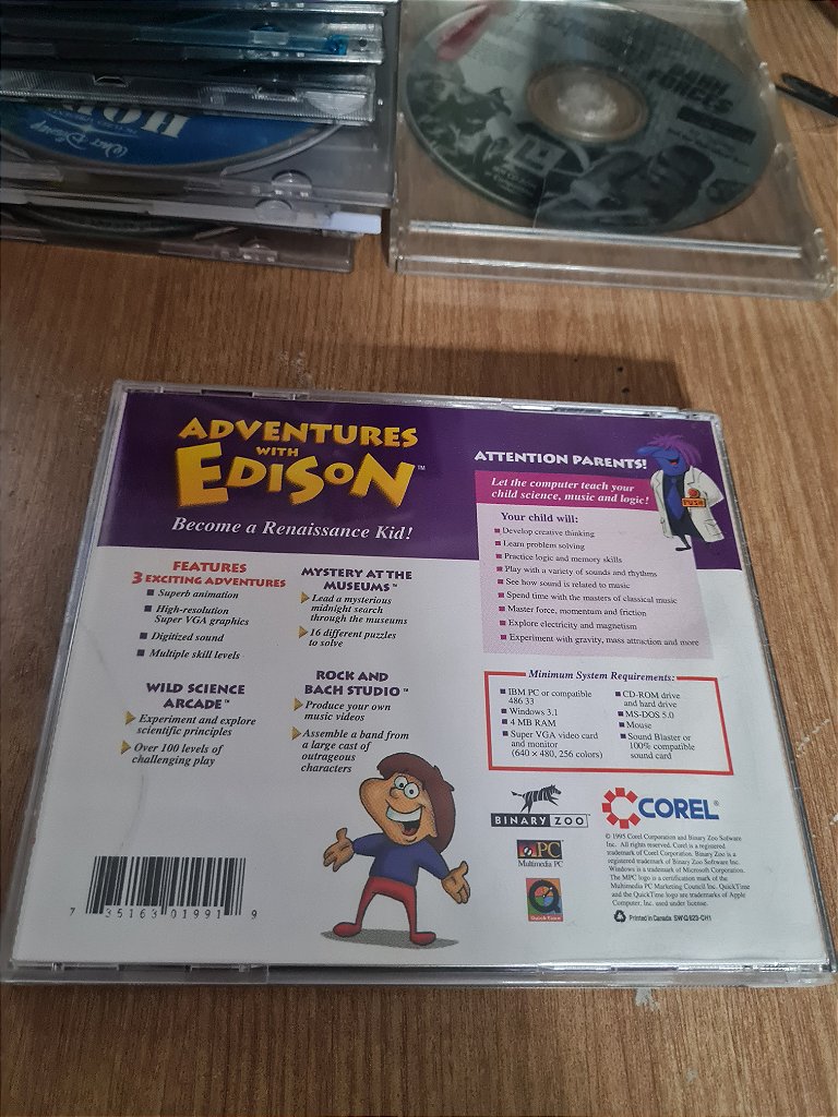 Jogo para PC Adventures with Edison: Become a Renaissance Kid! Original – imagem 3