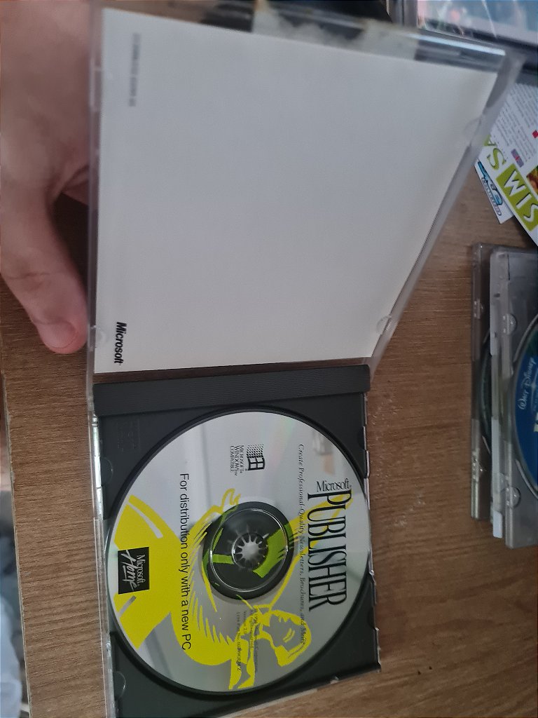 Jogo para PC Microsoft Publisher (versão anos 90) Original – imagem 2