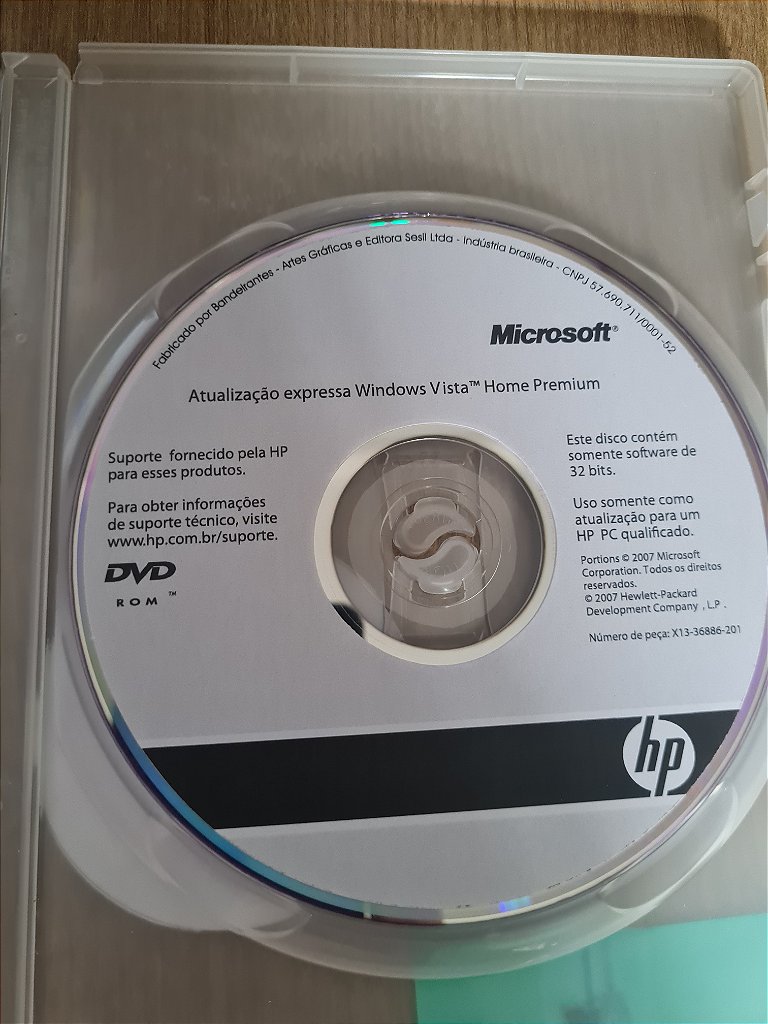 PC Atualização Windows Vista HP Original – imagem 3