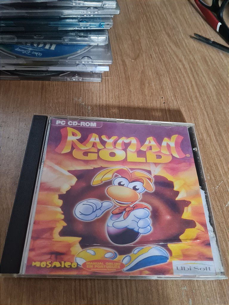 Jogo para PC Rayman Gold (Rayman 1 compilação) Original