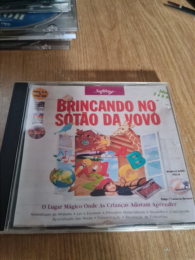 Jogo para PC Brincando no sótão da vovó Original