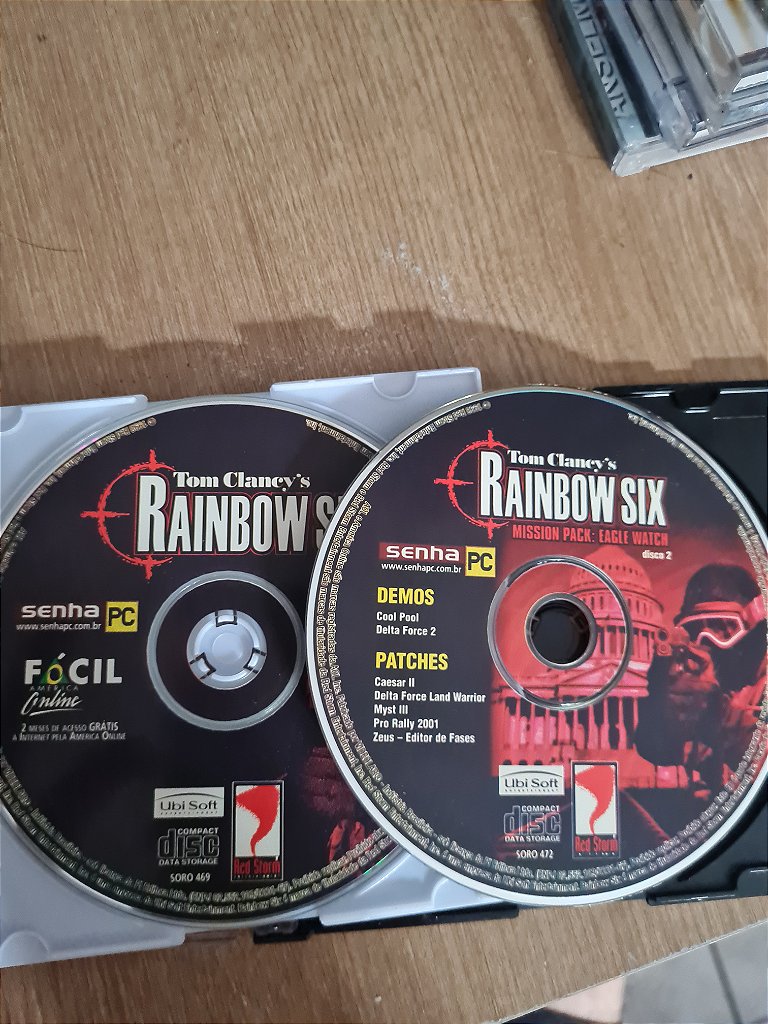 Jogo para PC Tom Clancy's Rainbow Six + Mission Pack Original