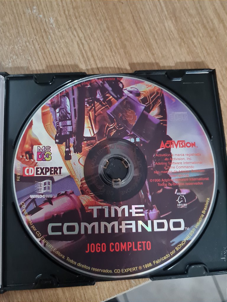 Jogo para PC Cd expert Time Commando Original