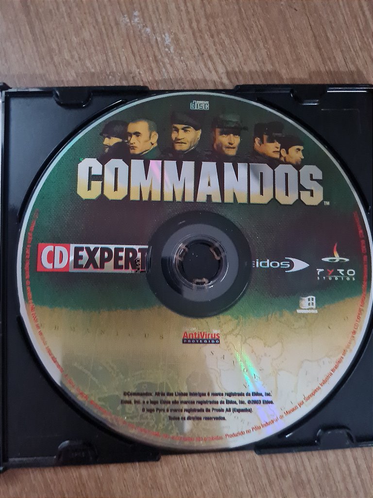 Jogo para PC CD EXPERT Commandos: Behind Enemy Lines Original