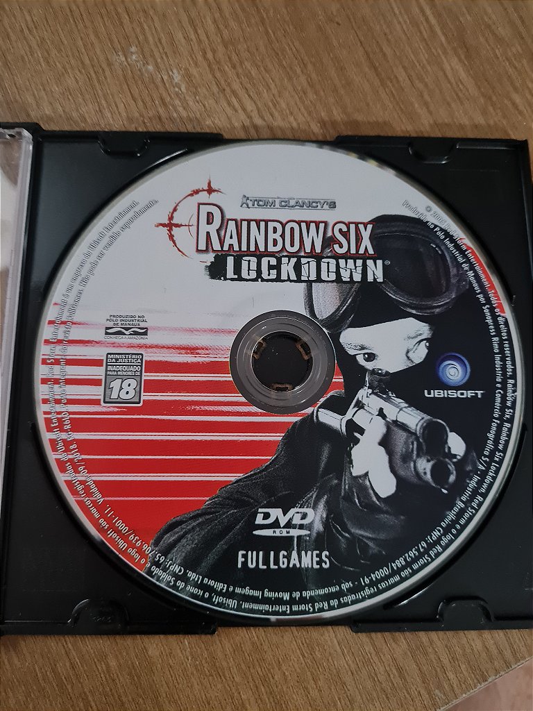 Jogo para PC Tom Clancys Rainbow Six: Lockdown Original