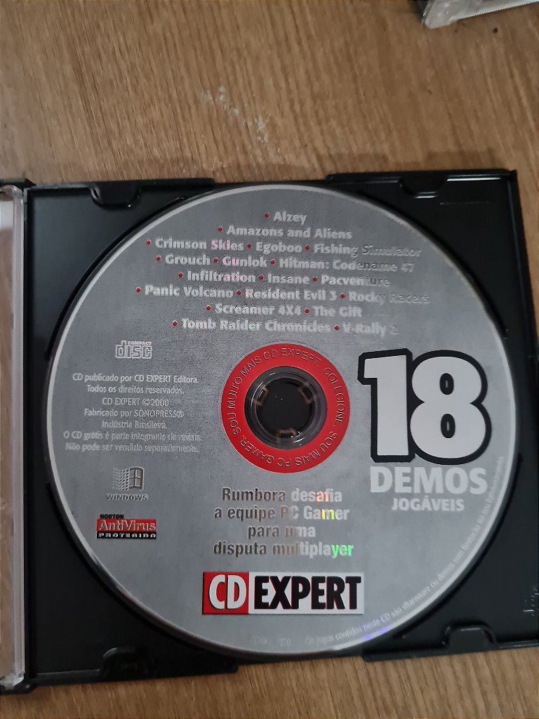 Jogo para PC EXPERT 18 DEMOS Original
