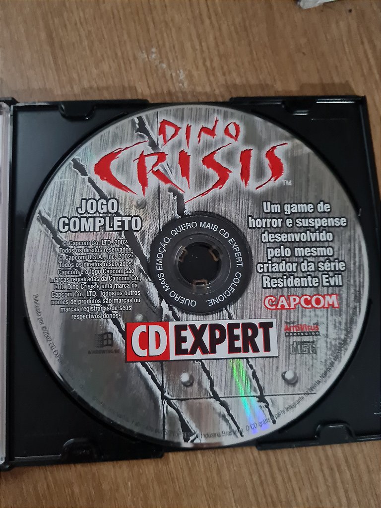 Jogo para PC EXPERT Dino Crisis Original