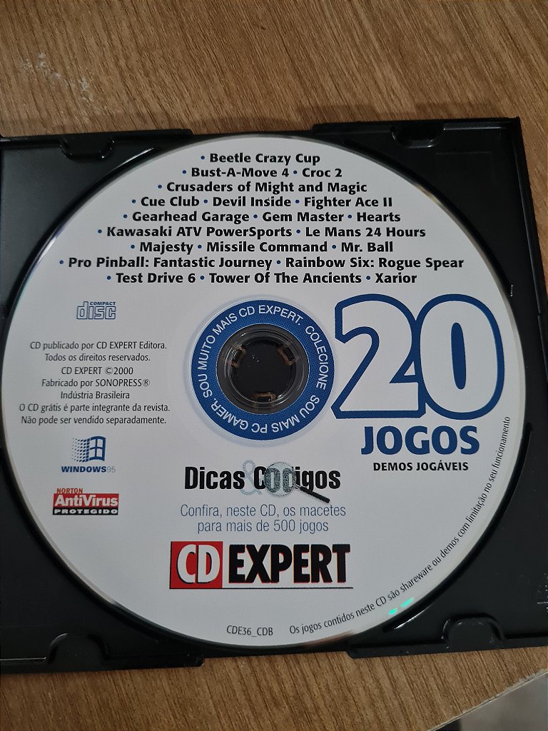 Jogo para PC EXPERT Demos ED36 Original
