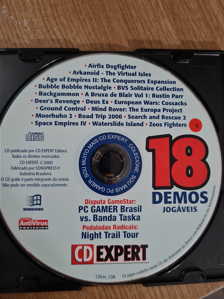Jogo para PC EXPERT Demos ED40 Original