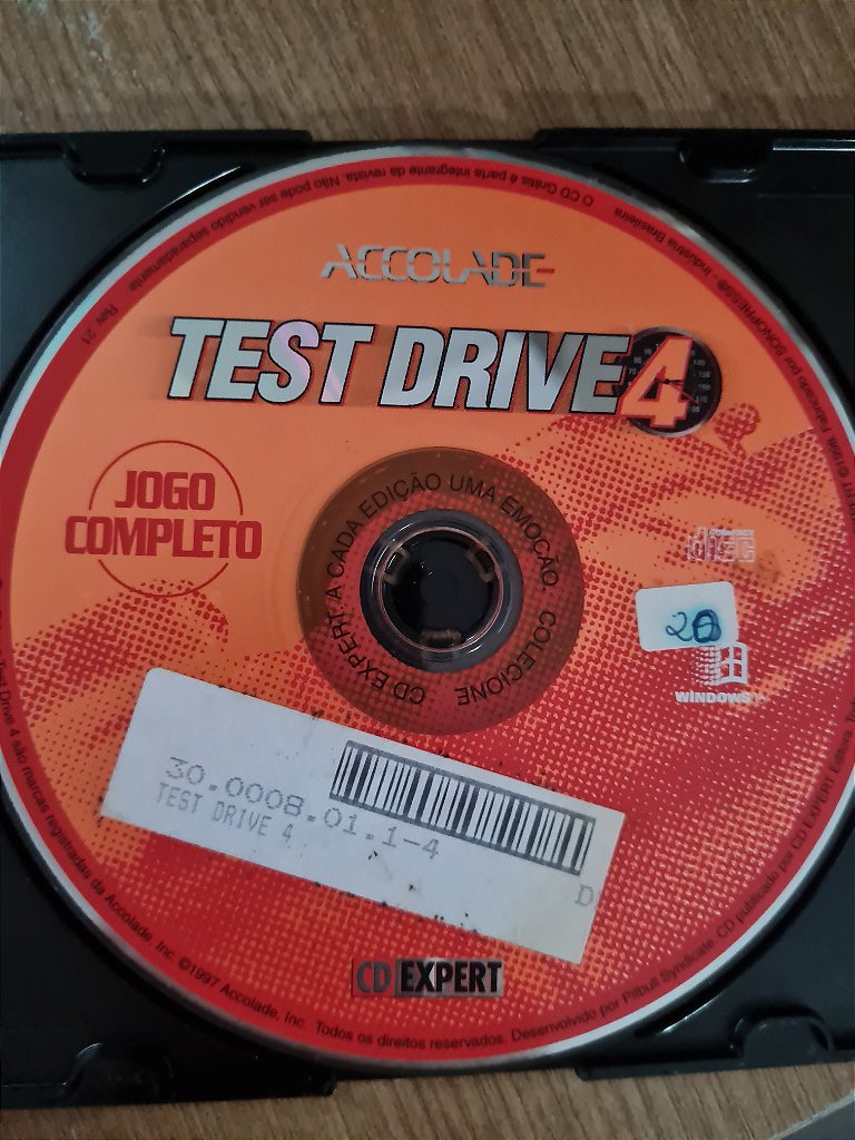 Jogo para PC EXPERT Test Drive 4 Original