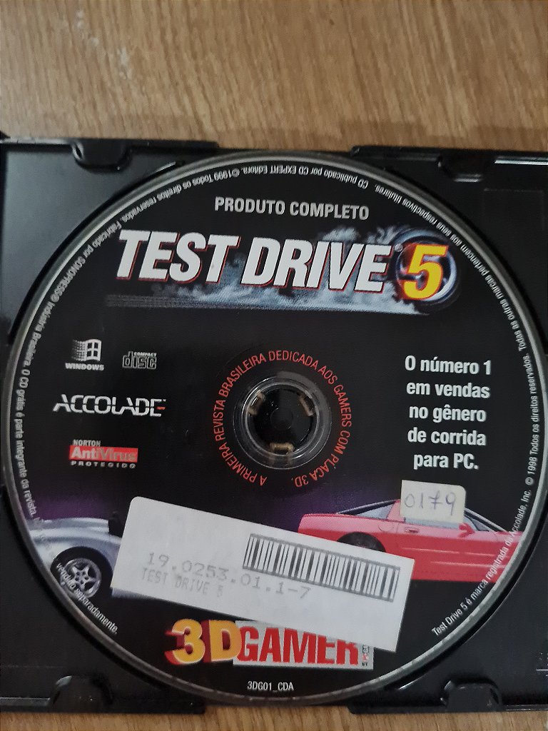 Jogo para PC EXPERT Test Drive 5 Original