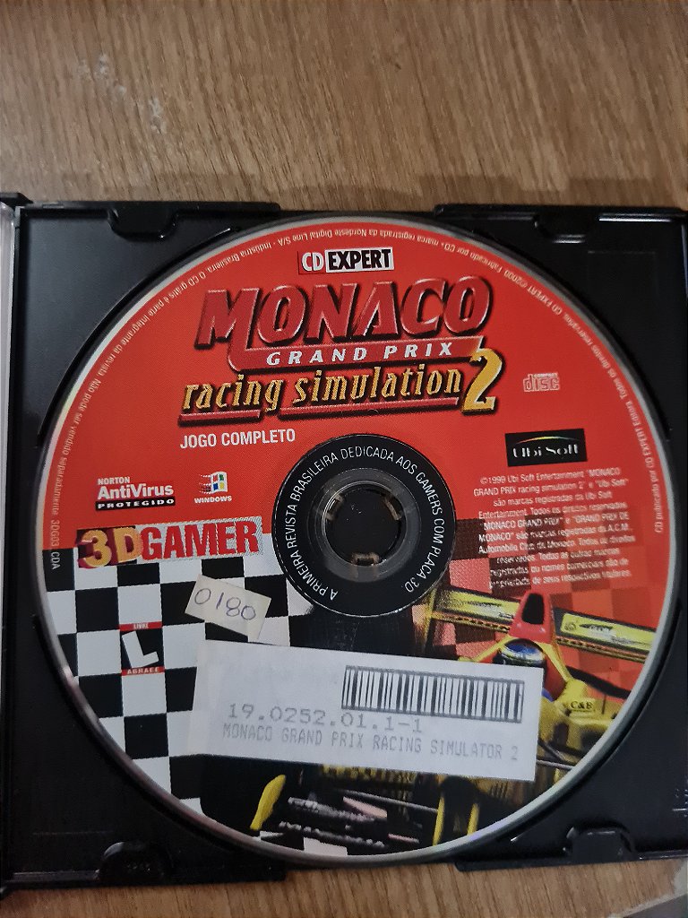 Jogo para PC EXPERT Monaco Grand Prix 2 Original