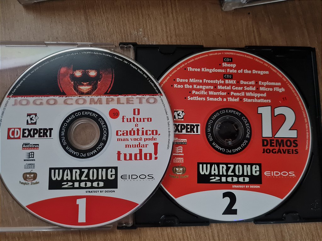 Jogo para PC EXPERT Warzone 2100 (2 CDs) Original