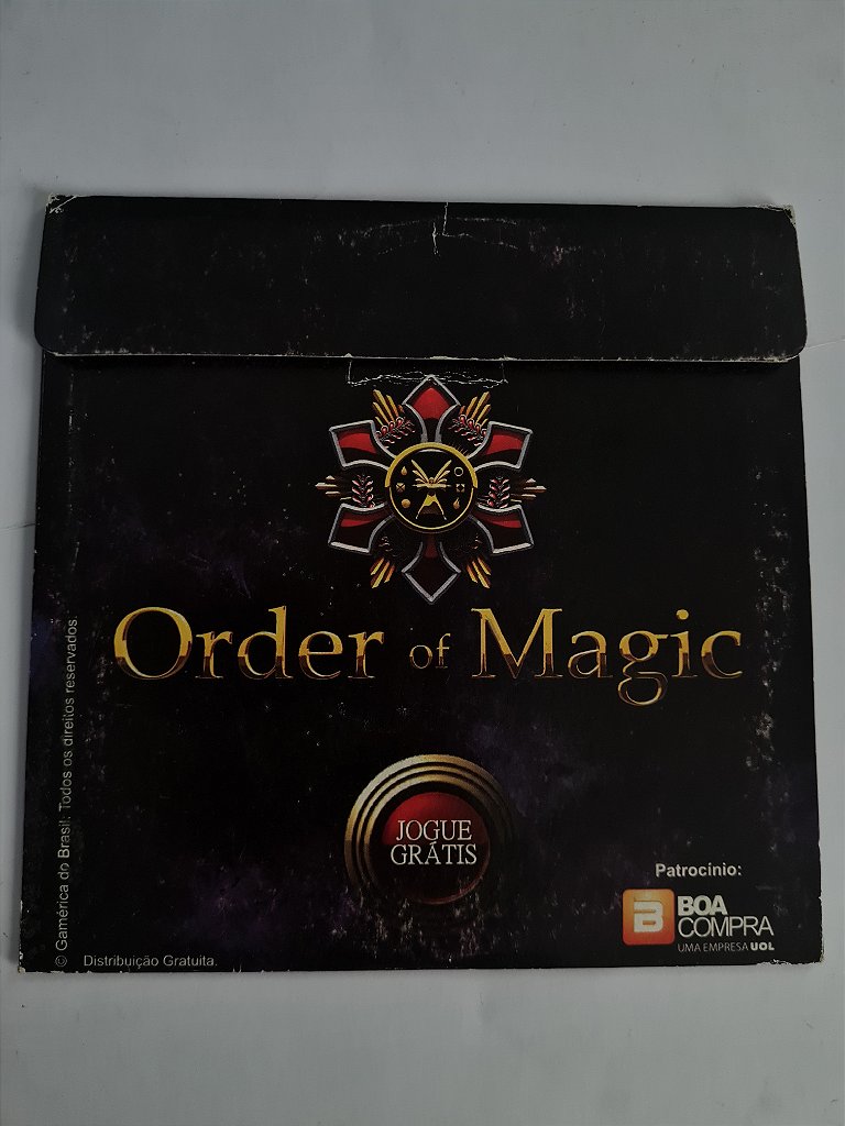 Jogo para PC Order of Magic DVD BoaCompra/Gamérica Original