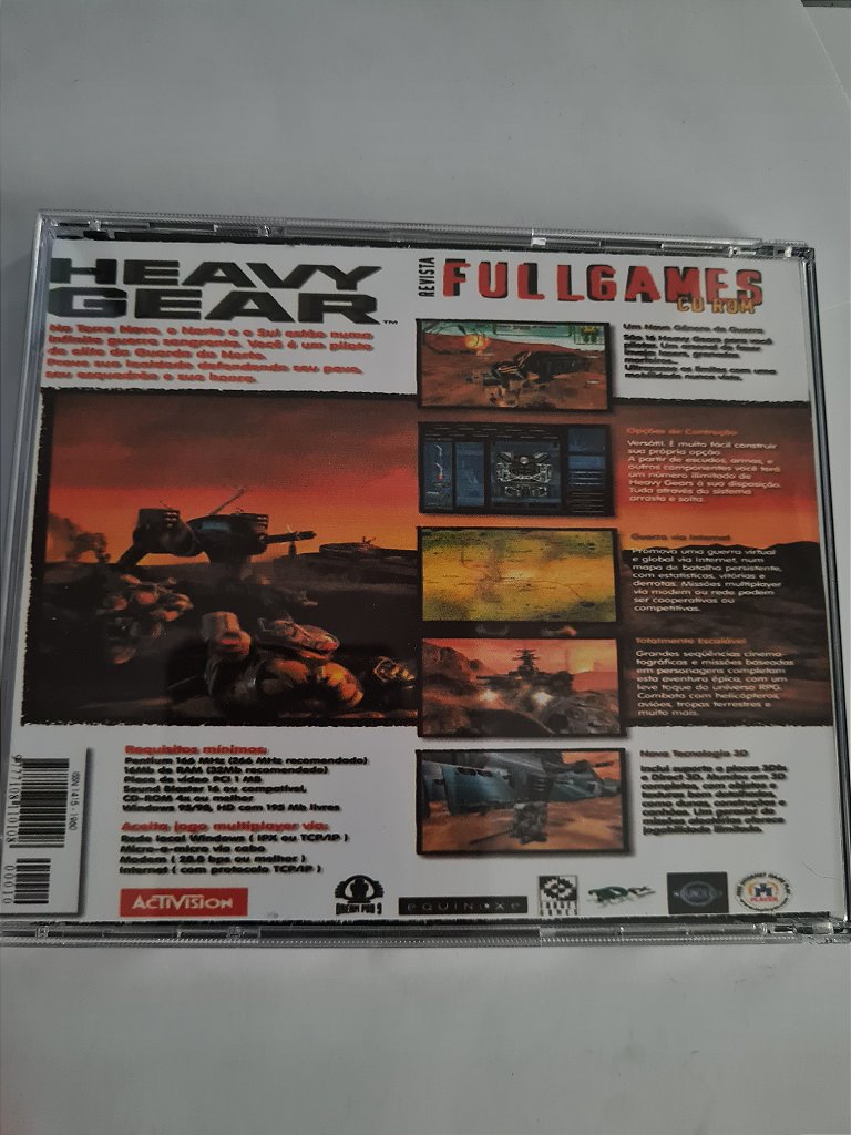 Jogo para PC Heavy Gear (Revista FullGames) Original – imagem 3