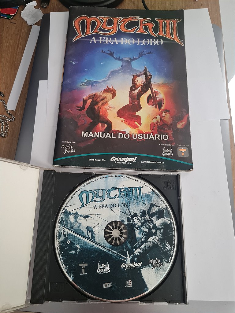 Jogo para PC Myth III: A Era do Lobo C/ Manual Original