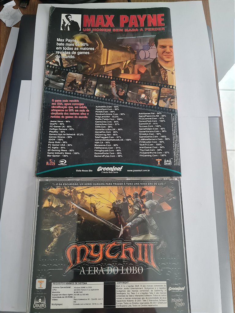 Jogo para PC Myth III: A Era do Lobo C/ Manual Original – imagem 2