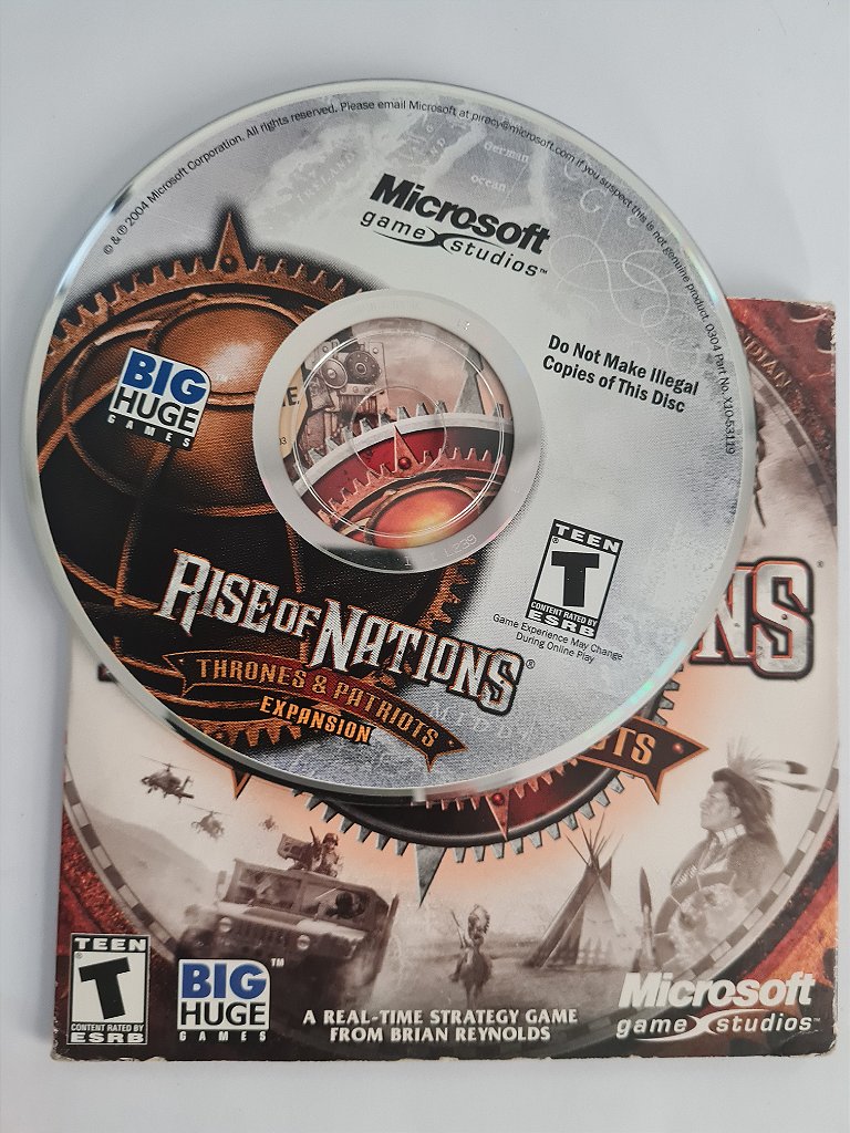 Jogo para PC Rise of Nations: Thrones & Patriots Original – imagem 3