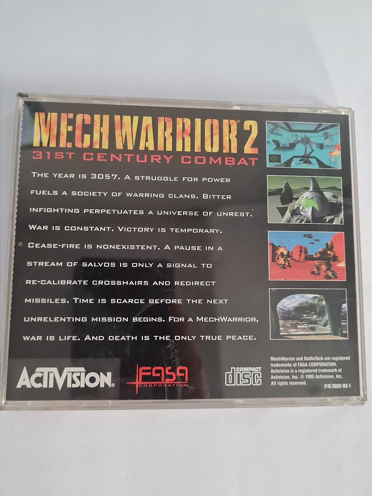 Jogo para PC MechWarrior 2: 31st Century Combat Original – imagem 3