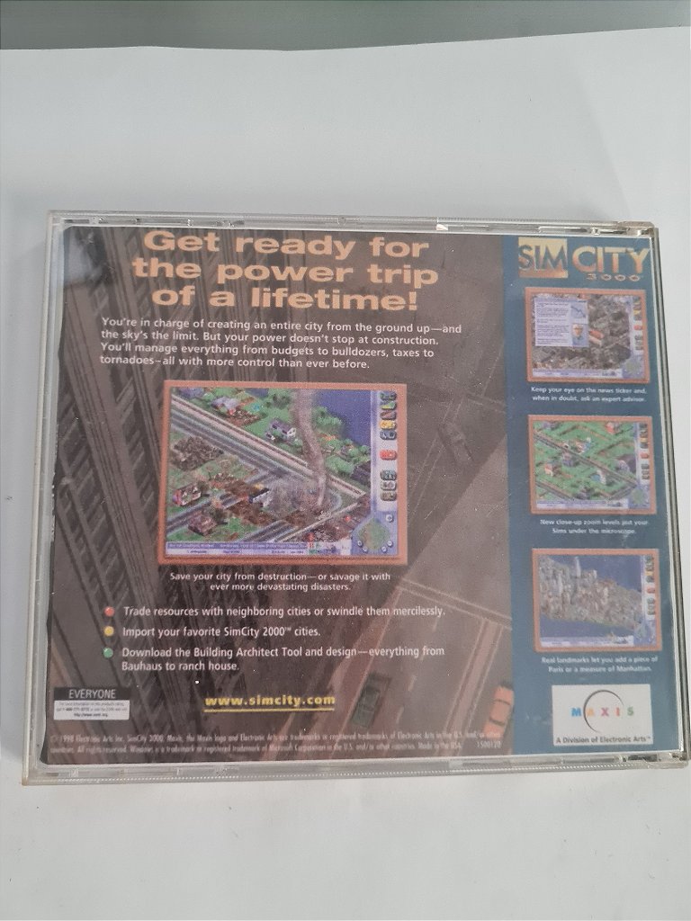 Jogo para PC SimCity 3000 Original – imagem 3