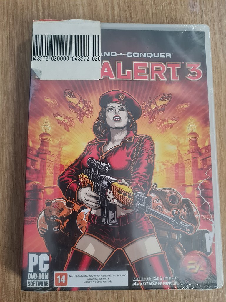 Jogo para PC Command & Conquer 3 Lacrado Original