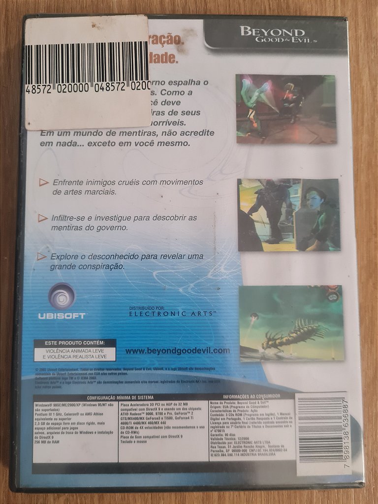 Jogo para PC Beyond Good & Evil Lacrado Original – imagem 2