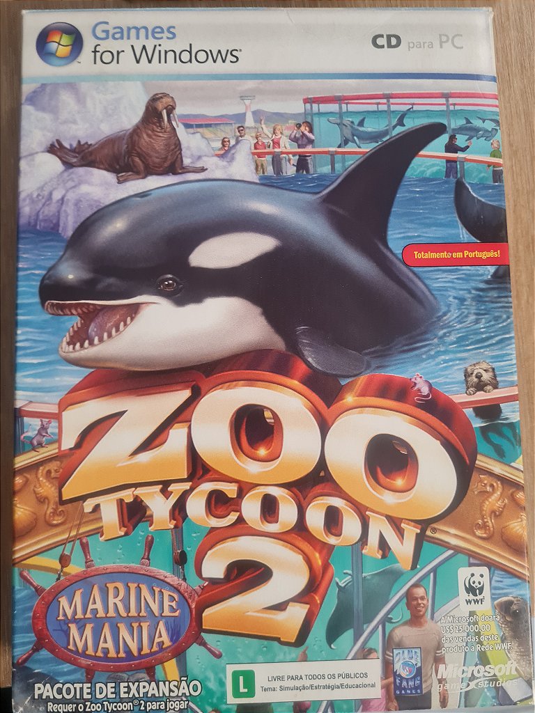 Jogo para PC Zoo Tycoon 2: Marine Mania Original
