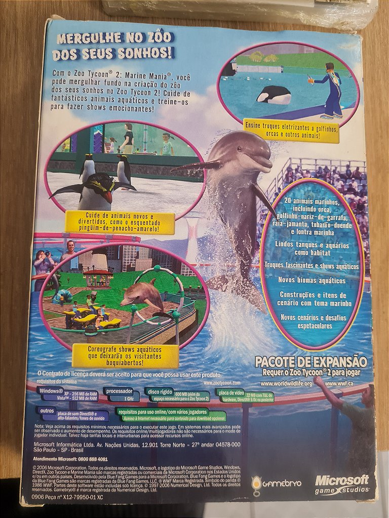 Jogo para PC Zoo Tycoon 2: Marine Mania Original – imagem 2