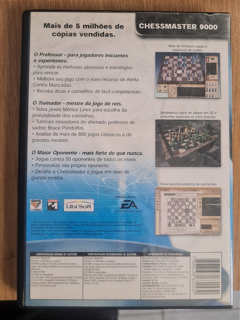 Jogo para PC Chessmaster 9000 Original – imagem 3