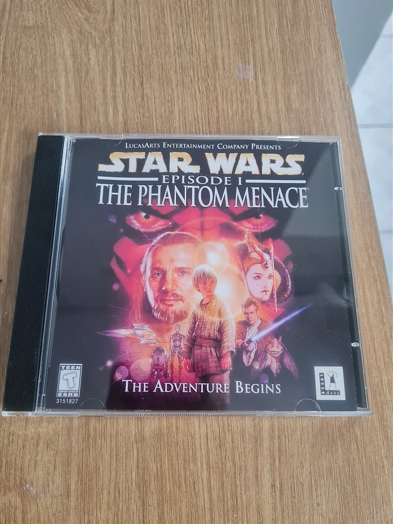 Jogo para PC Star Wars Episode I:The Phantom Menace Original