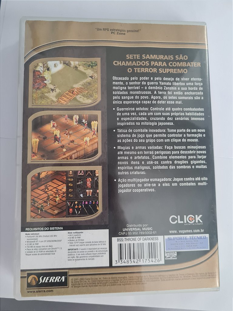 Jogo para PC Throne of Darkness Original – imagem 4
